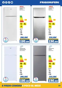 Anteprima dell'opuscolo Volantino Elettrodomestici dal negozio Orizzonte valido da 01/11/2025 | Pagina: 27