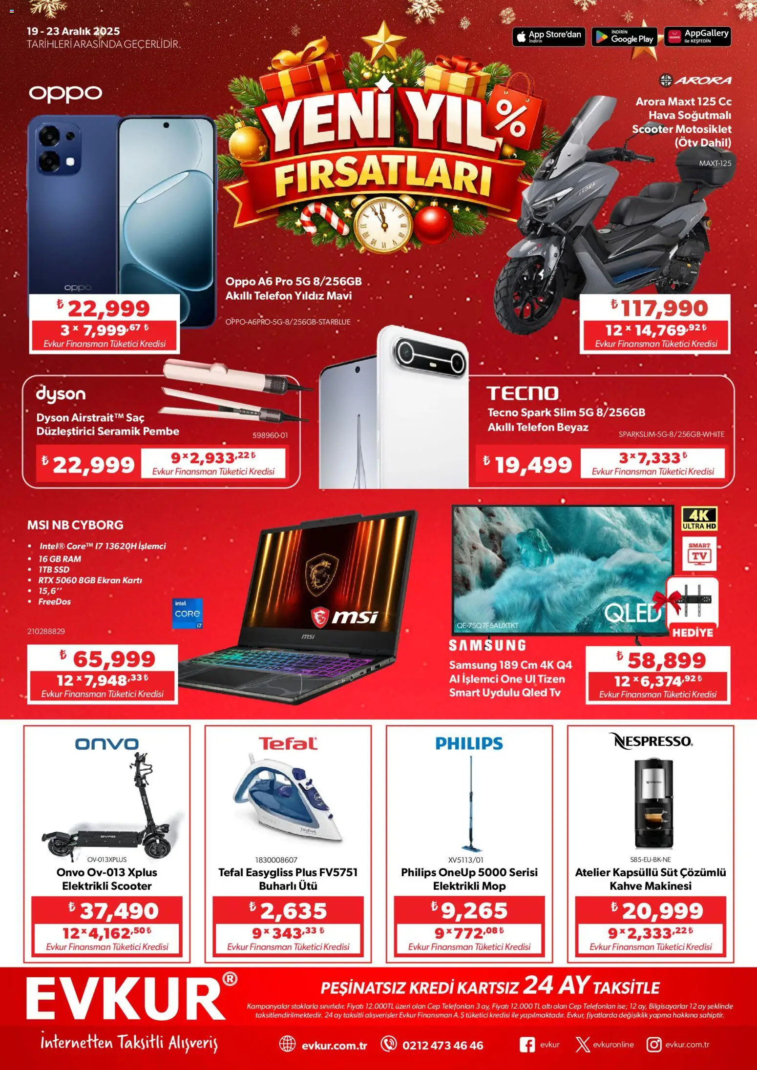 Evkur Muhteşem Fırsatlar 19.12.2025 - Broşürünün önizlemesi