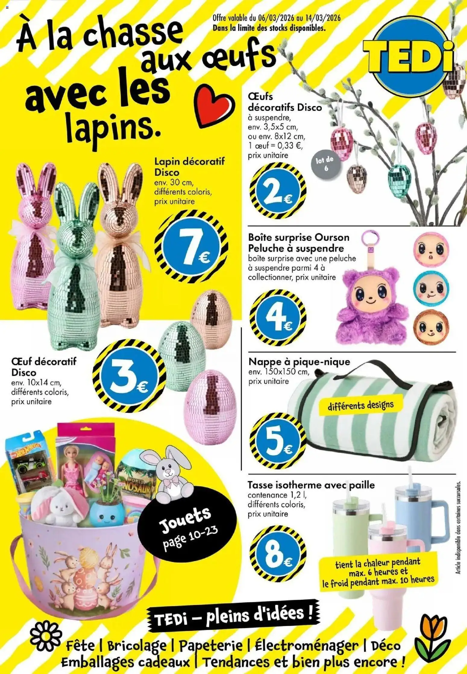 Prévisualisation de TEDi - pleins d'idées du magasin TEDi formulaire valide 06/03/2026