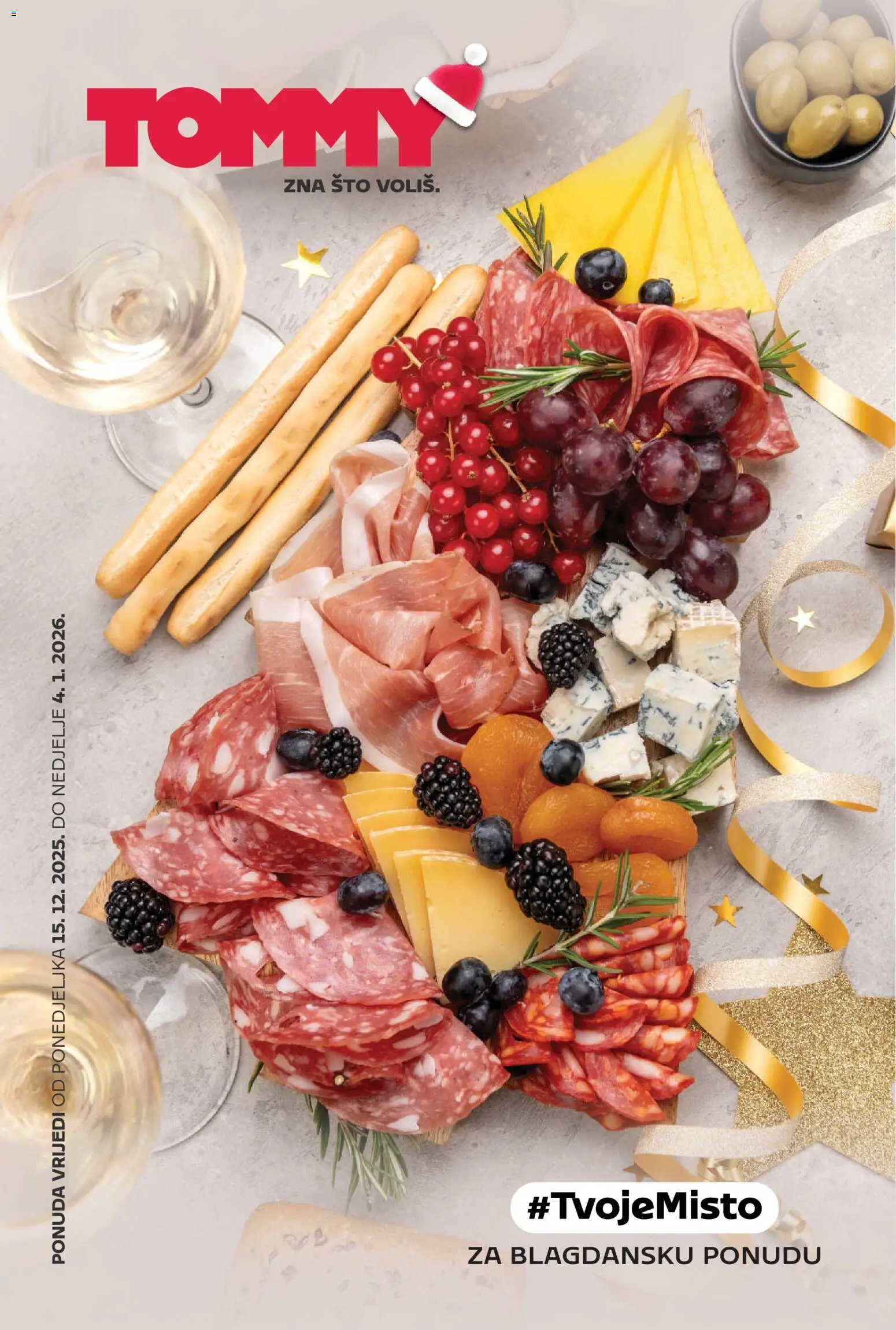 Pregled letka Blagdanska Super ponuda trgovine Tommy vrijedi od 15.12.2025