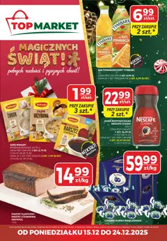 Pogląd gazetki "Gazetka mini" ze sklepu Top Market ważnej od 15.12.2025