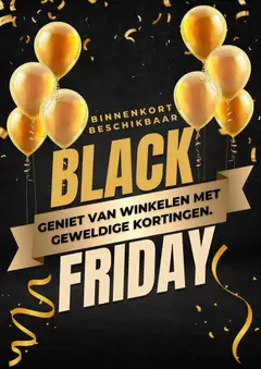 Voorbeeld van Black Friday - aankondiging van winkel Coolblue geldig vanaf 06/11/2025