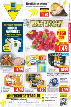 Vorschau von dem Prospekt des Geschäftes E center, gültig ab dem 27.04.2026