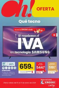 Vista previa del folleto de la tienda Eroski válido desde el 15/01/2026 