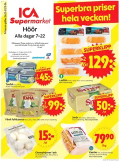Förhandsgranska reklamblad Höör från butik ICA Supermarket gäller från 16/02/2026