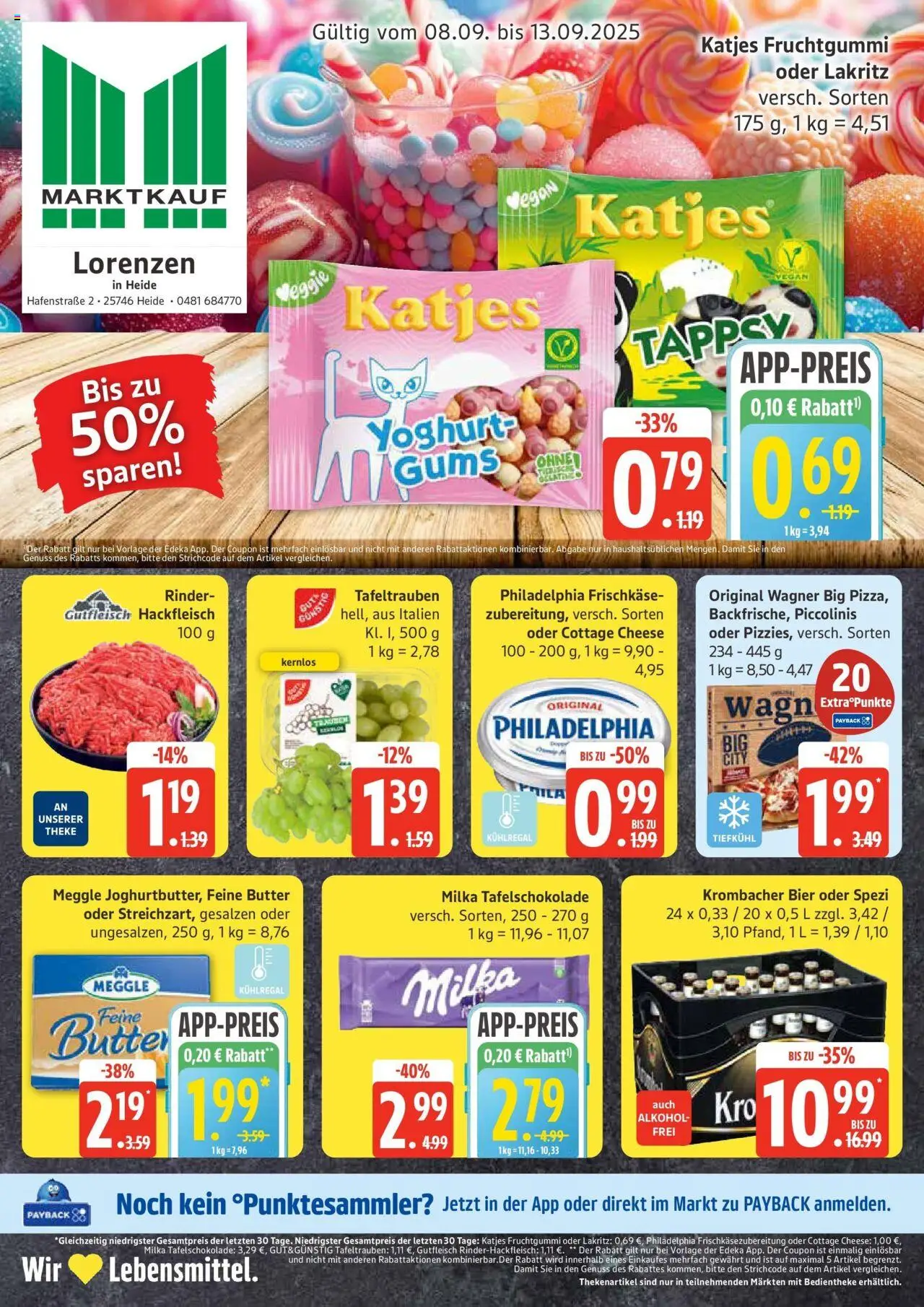MARKTKAUF Prospekt ab Montag 07.09.2025 > Marktkauf: Wochenangebote