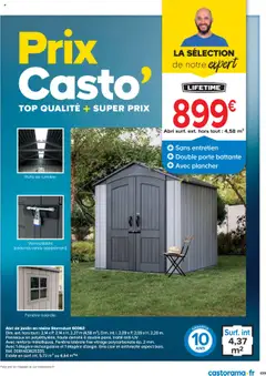 Prévisualisation de Catalogue du magasin Castorama formulaire valide 21/05/2025 | Page: 439