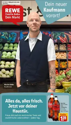 Vorschau von dem Prospekt des Geschäftes Rewe, gültig ab dem 26.01.2026