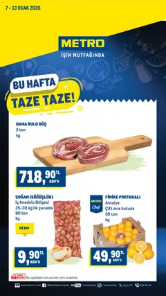 Metro Katalog 07.01.2026 - Broşürünün önizlemesi
