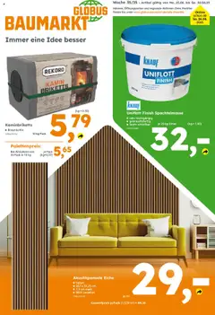 Vorschau von dem Prospekt des Geschäftes Globus Baumarkt, gültig ab dem 25.08.2025