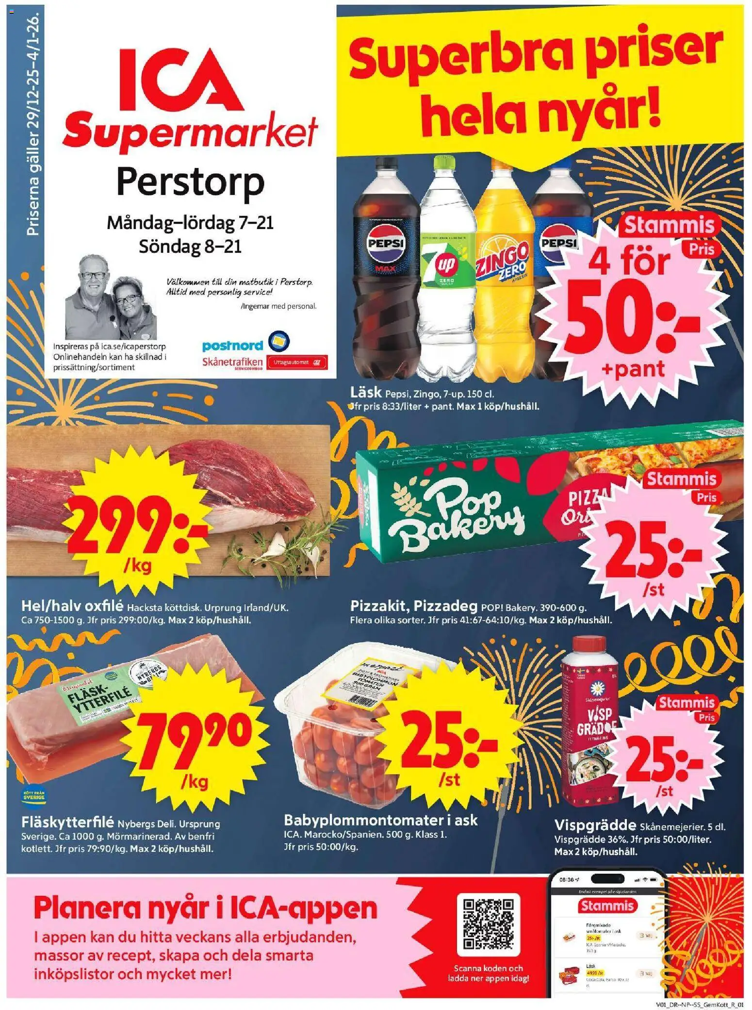 Förhandsgranska reklamblad Perstorp från butik ICA Supermarket gäller från 30/12/2025