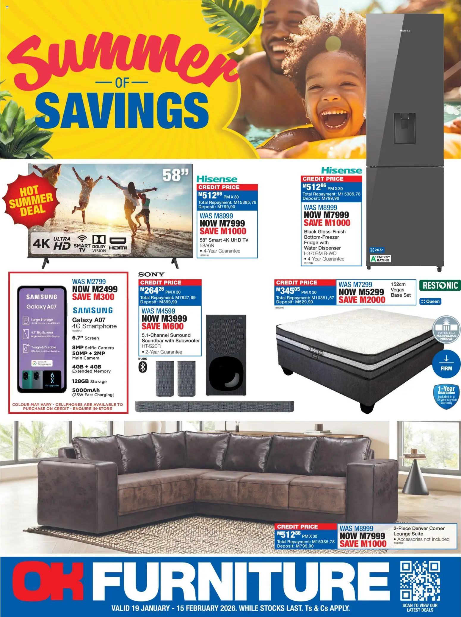 Preview of OK Furniture flyer valid from 19/01/2026