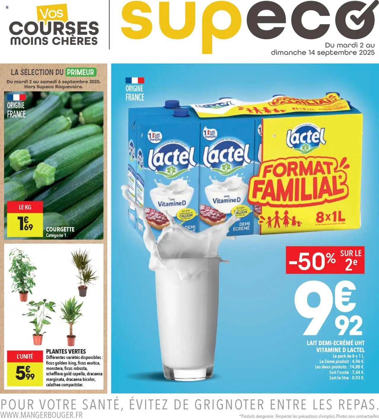 Catalogue de la boutique Supeco valable du 02/09/2025 - Page numéro 1