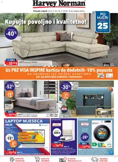 Pregled letka Katalog trgovine Harvey Norman vrijedi od 03.02.2026