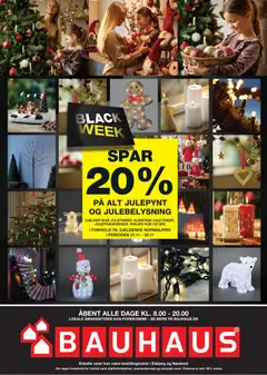 Eksempel på tilbudsavis Black Friday fra butik Bauhaus gyldig fra 21/11/2025 | Side: 24