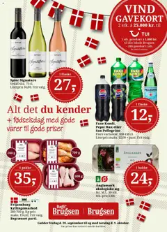 Eksempel på tilbudsavis Tilbudsavis fra butik Dagli'Brugsen gyldig fra 25/09/2025