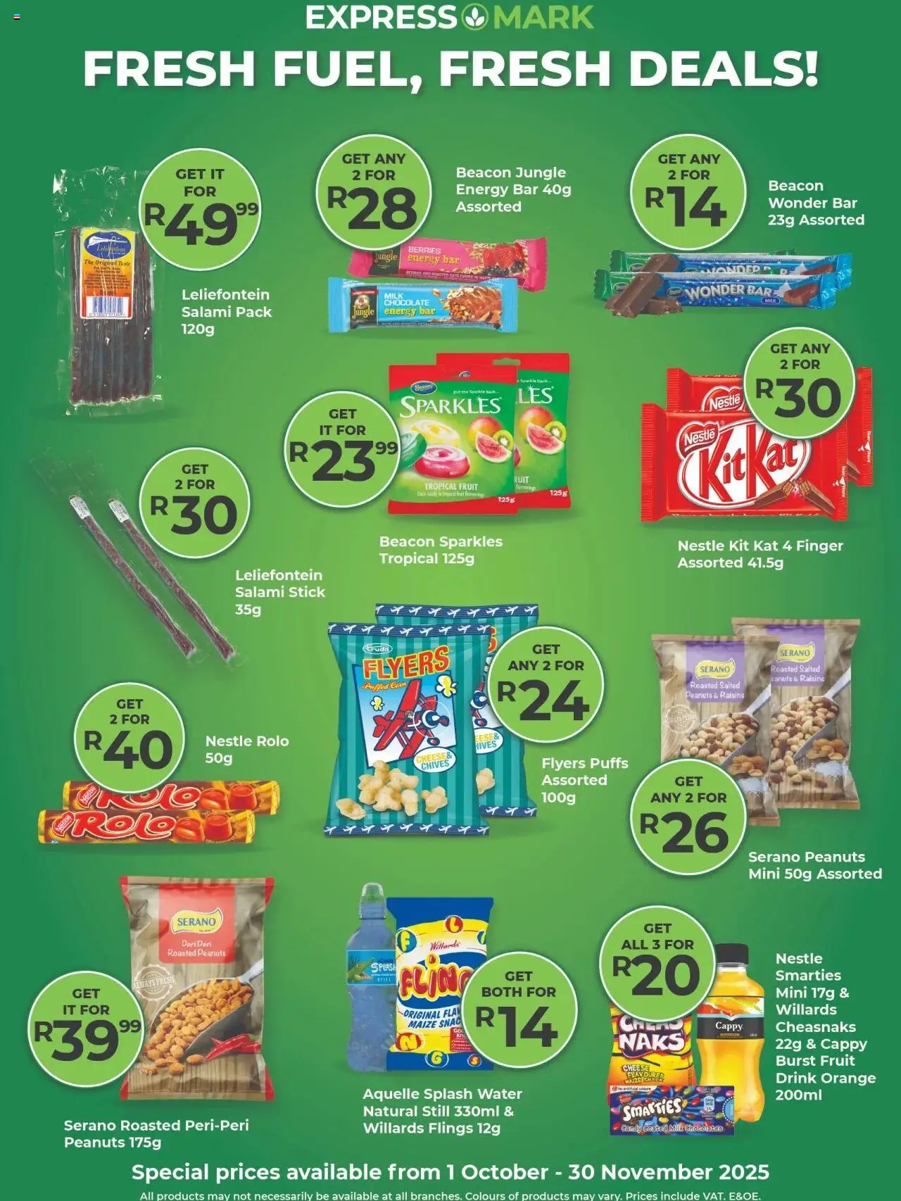Agrimark Fresh Fuel, Fresh Deal! from 01/10 - 30/11/2025 > Promotions