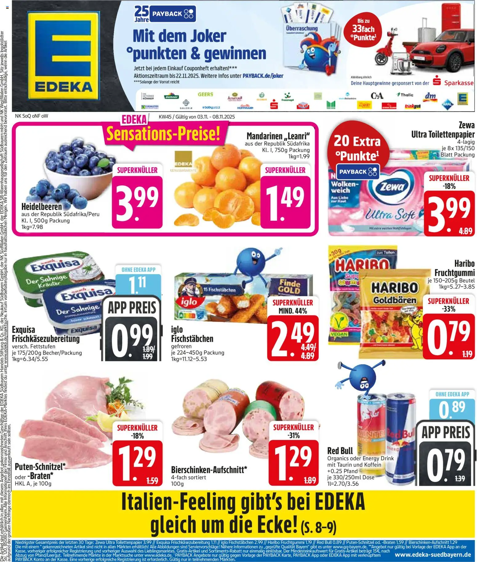 Voorbeeld van DE Folder van winkel Edeka DE geldig vanaf 03-11-2025