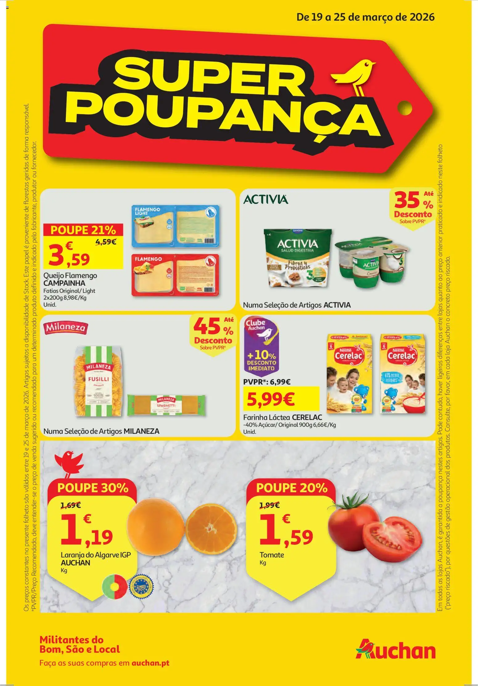 Pré-visualização do folheto da loja Auchan válida a partir de 19/03/2026