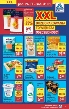 Pogląd gazetki "Większe oszczędności" ze sklepu Aldi ważnej od 26.01.2026