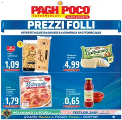 Anteprima dell'opuscolo Volantino Vittoria dal negozio Paghi Poco valido da 09/10/2025
