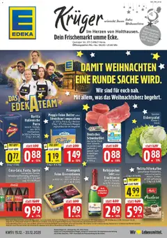 Vorschau von dem Prospekt des Geschäftes Edeka, gültig ab dem 15.12.2025