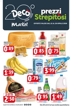 Anteprima dell'opuscolo Decò volantino Market Lazio dal negozio Decò valido da 21/04/2026