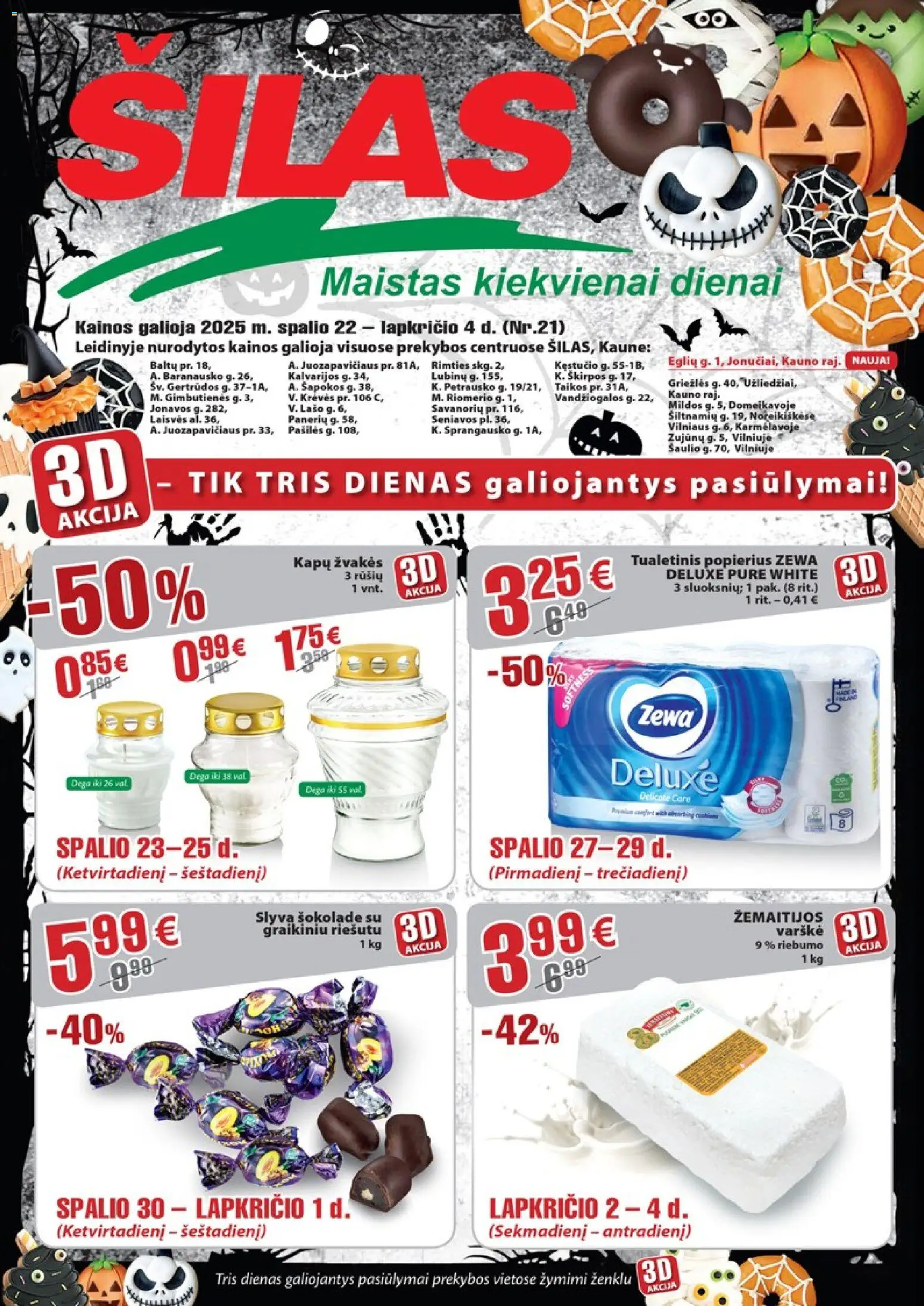 Šilas leidinys galioja nuo 2025.10.22 – puslapio numeris 1
