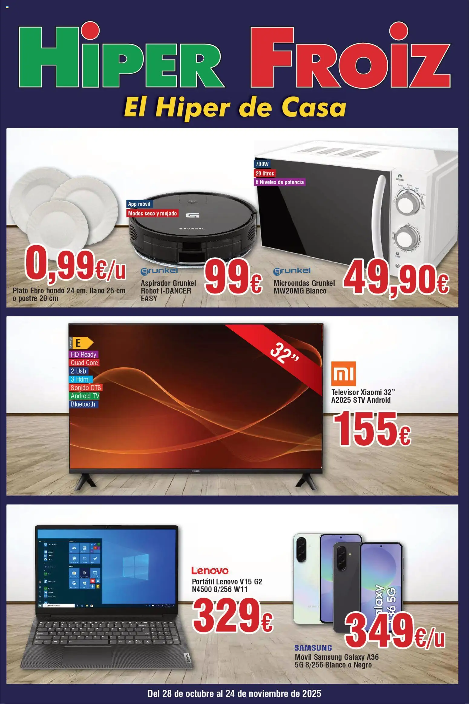 Vista previa del folleto de la tienda Froiz válido desde el 28/10/2025 