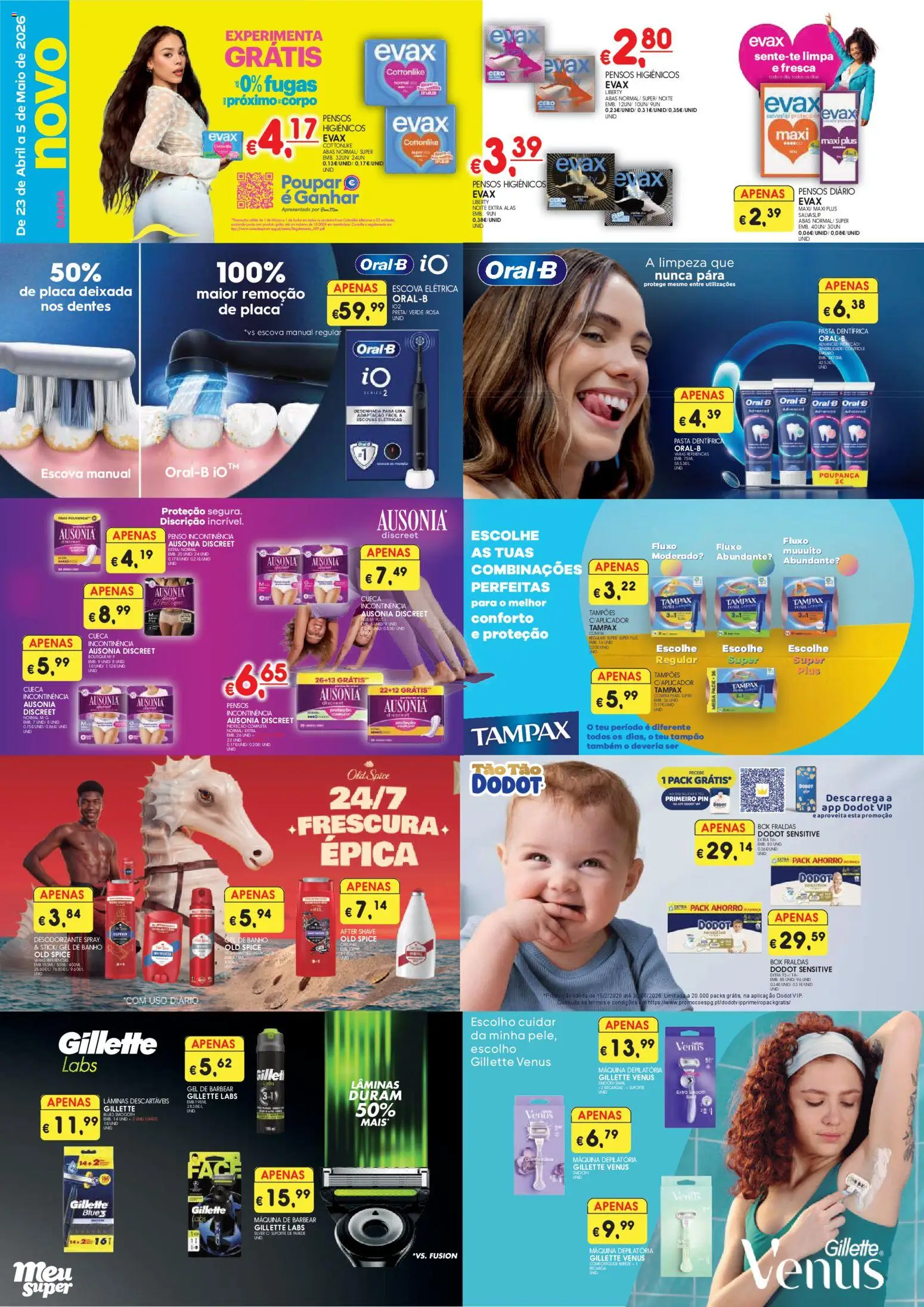Pré-visualização do folheto da loja Meu Super válida a partir de 23/04/2026