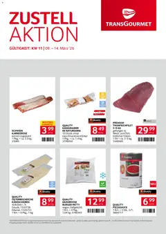 Vorschau der Angebote: Transgourmet Transgourmet Zustellaktion gültig ab 09.03.2026