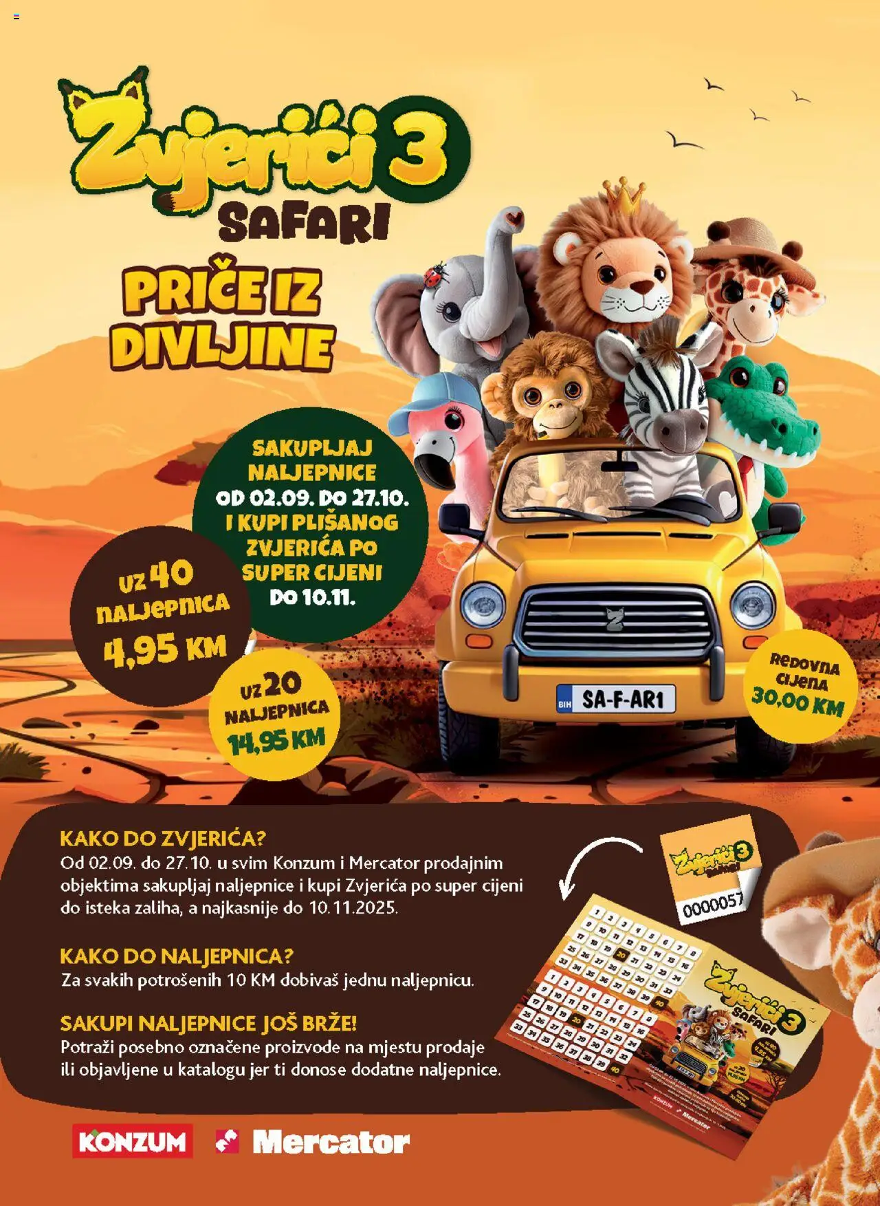 Pregled letka Katalog trgovine Mercator vrijedi od 2025.10.21