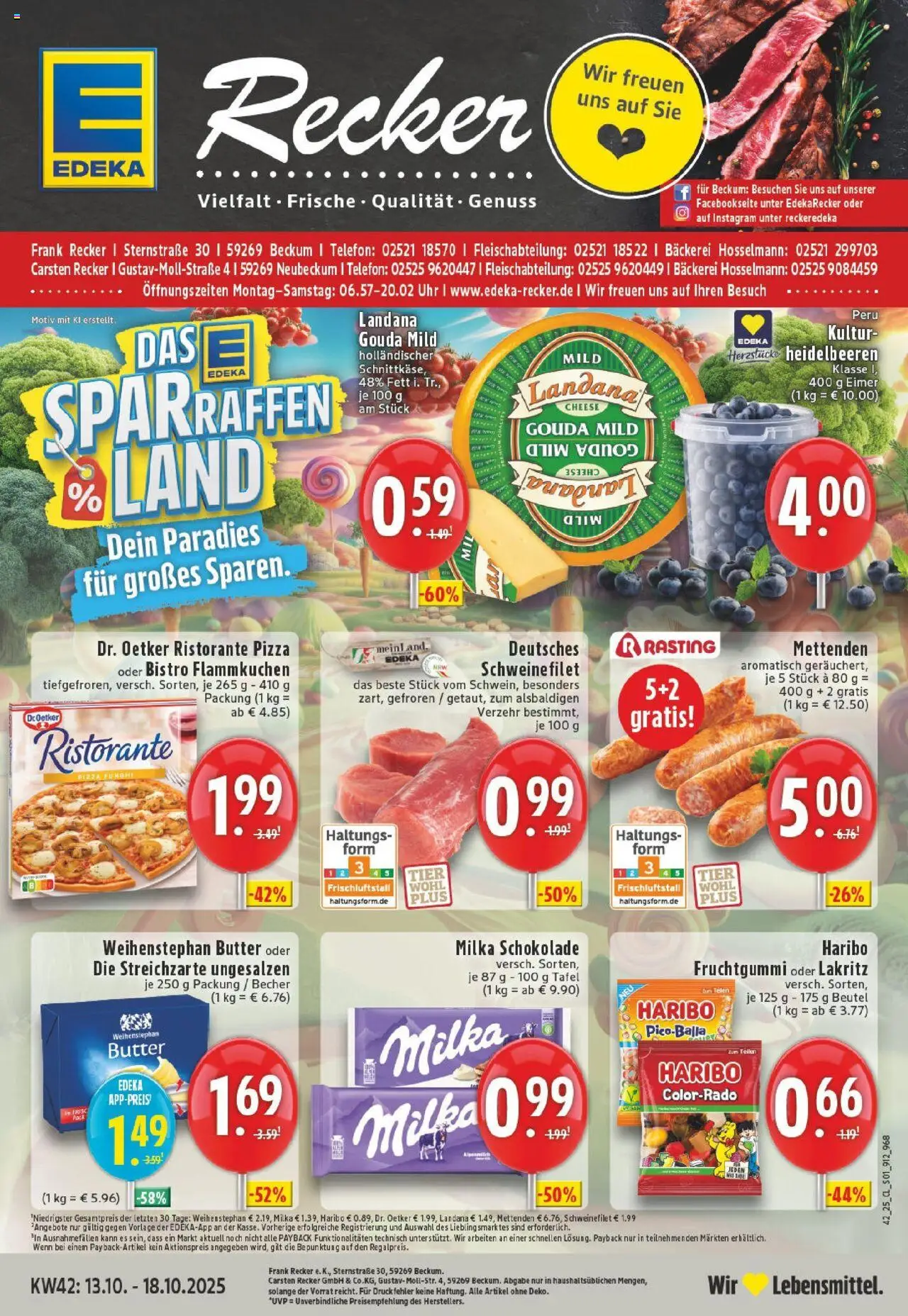EDEKA Prospekt ab 13.10.2025 - Prospekt Beckum Online