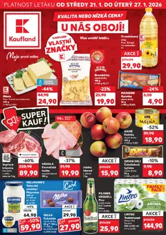 Náhled nabídky: Kaufland Leták - Kolín platný od 21.01.2026