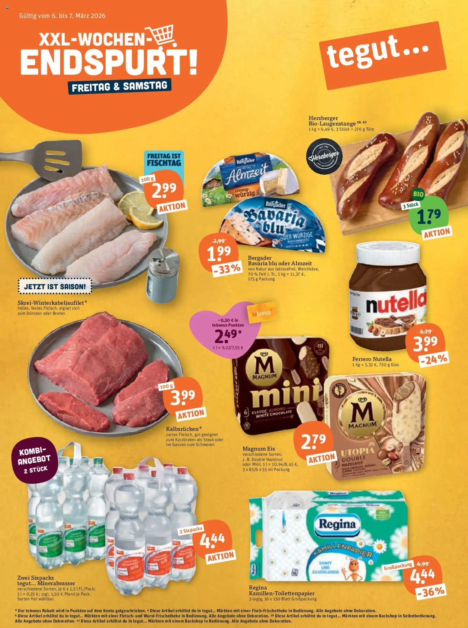 Vorschau von dem Prospekt des Geschäftes Tegut, gültig ab dem 02.03.2026