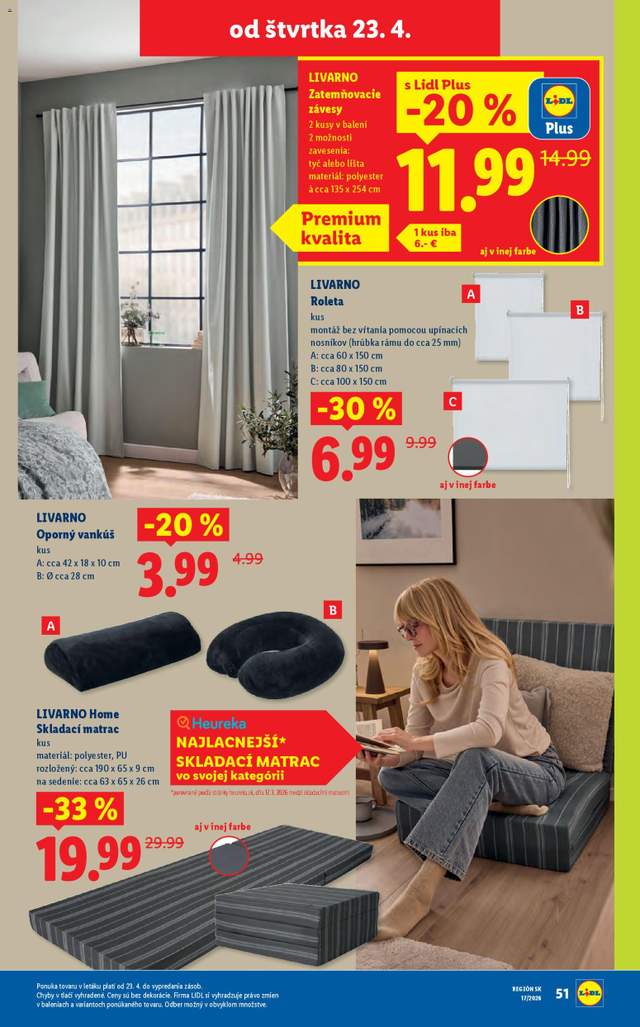Nový Lidl leták od 20.04.