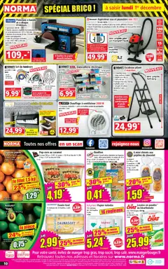 Prévisualisation de Catalogue du magasin Norma formulaire valide 26/11/2025 | Page: 10