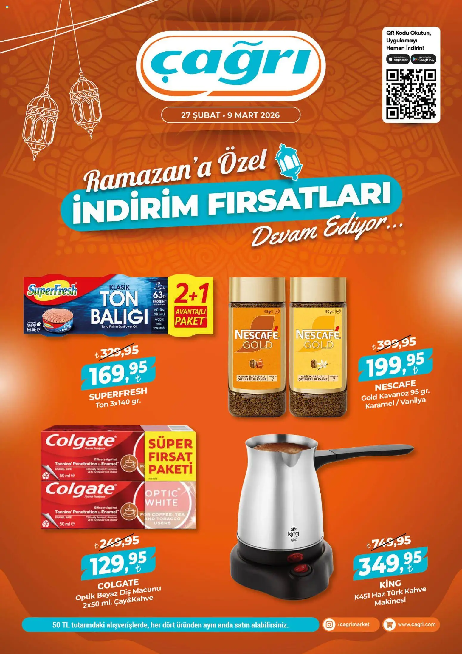 Çağrı Market Katalog 27.02.2026 - Broşürünün önizlemesi