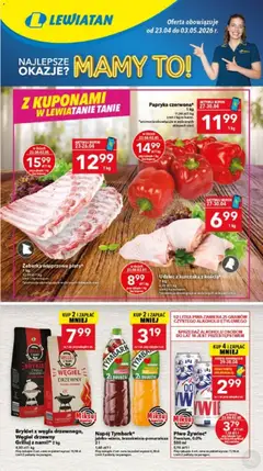 Pogląd gazetki "Lewiatan gazetka - Bydgoszcz" ze sklepu Lewiatan ważnej od 23.04.2026
