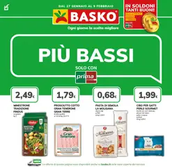 Anteprima dell'opuscolo Attuale volantino dal negozio Basko valido da 27/01/2026