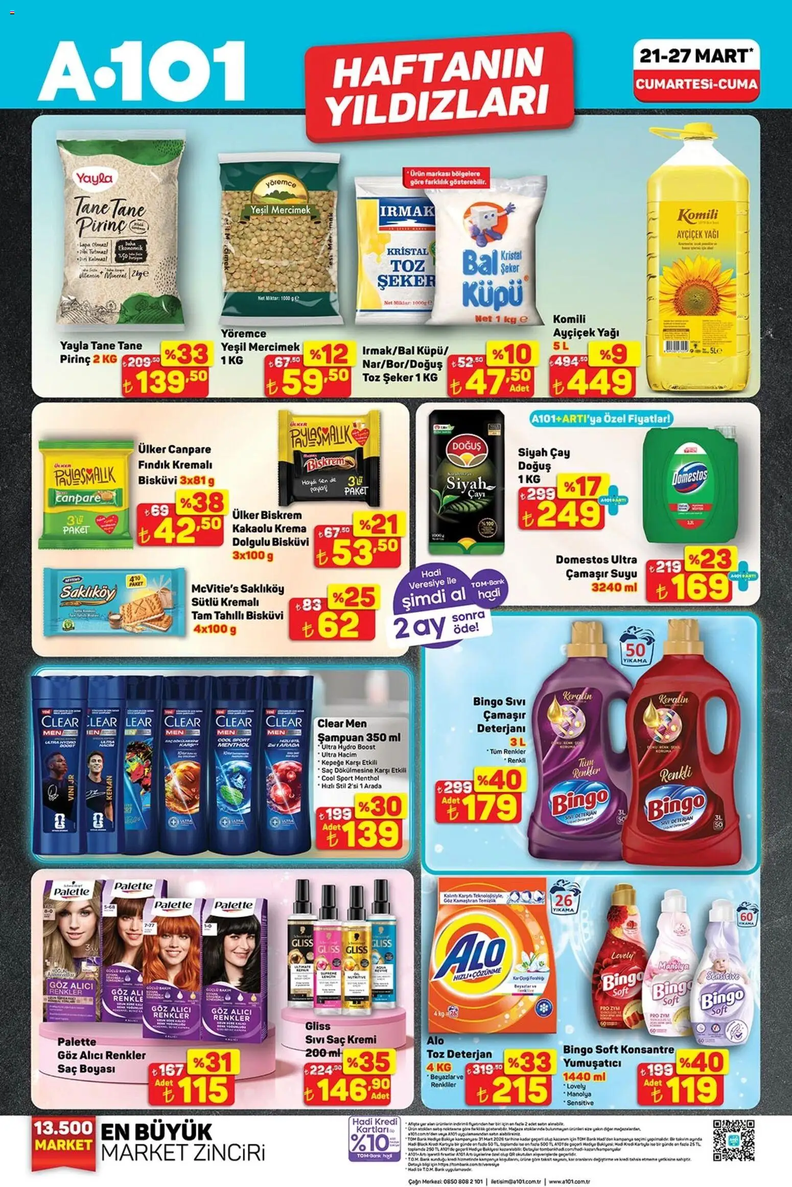 A101 A101 Katalog 21.03.2026 - Broşürünün önizlemesi