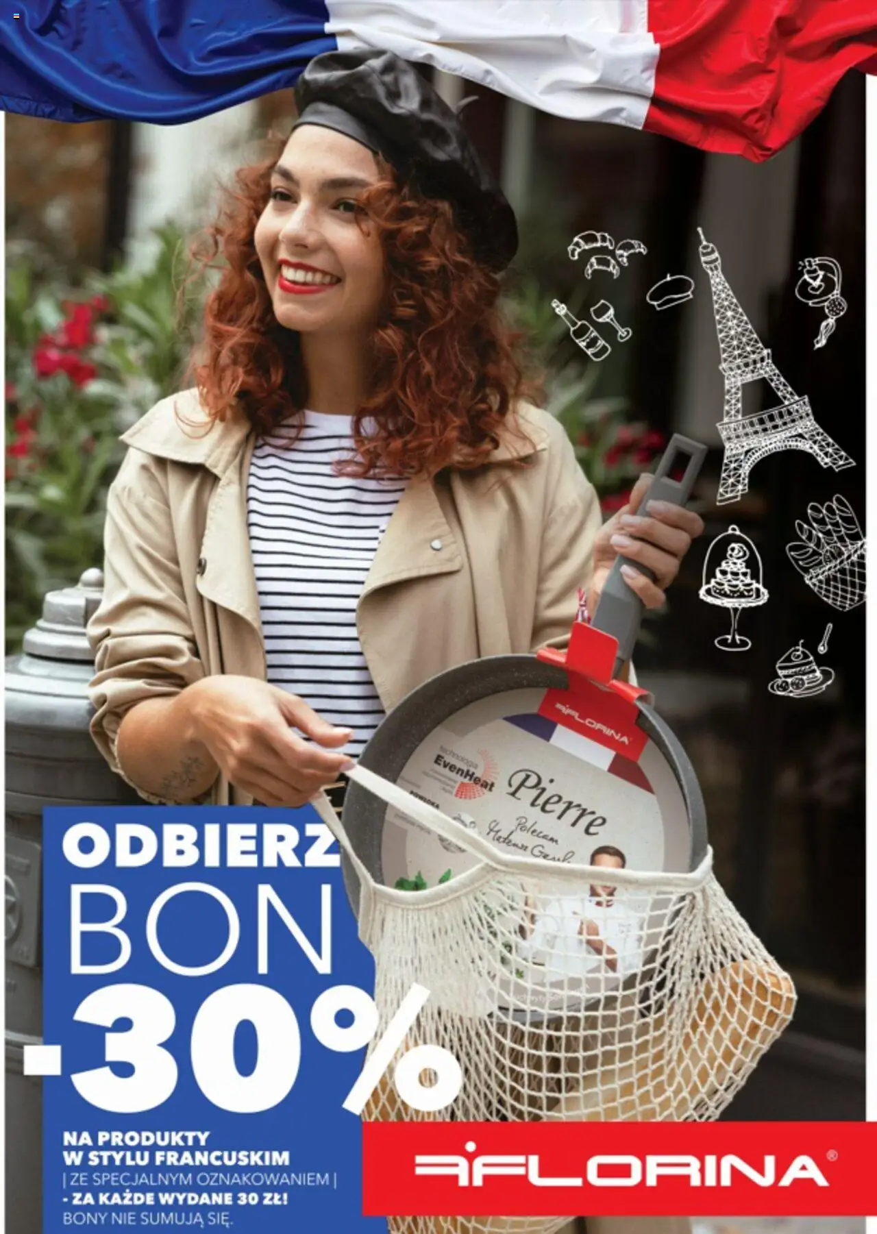 Intermarche Konkurs - Odbierz bon -30% na produkty Florina w stylu francuskim od 18.09.2025 - Nowa Gazetka - Numer strony 1