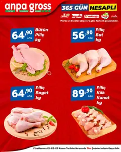Anpa Gross Piliçte Tazelik 21.11.2025 - Broşürünün önizlemesi