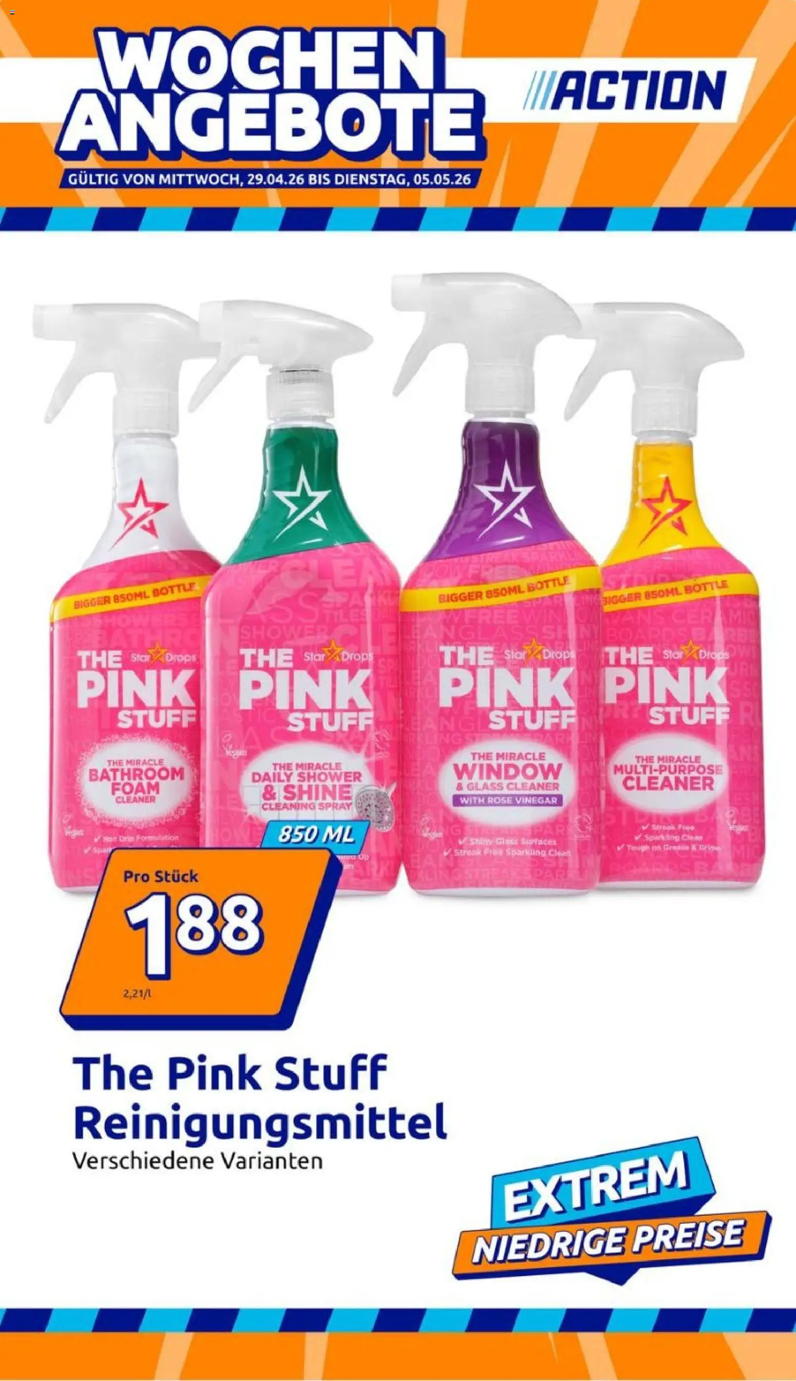 Vorschau von dem Prospekt des Geschäftes Action, gültig ab dem 29.04.2026