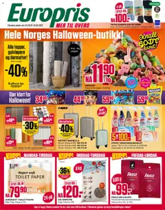 Forhåndsvis Kundeavis fra butikk Europris gyldig fra 20/10/2025