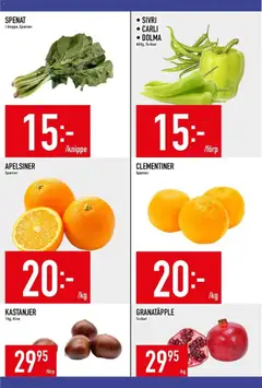Förhandsgranska reklamblad Aktuella reklamblad Matdax från butik Matdax gäller från 01/12/2025 | Sida: 15