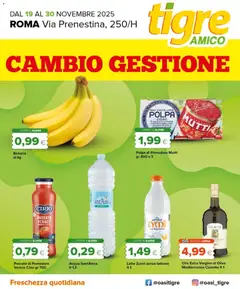 Anteprima dell'opuscolo Volantino Amico Roma, via Prenestina dal negozio Tigre valido da 19/11/2025