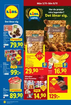 Förhandsgranska reklamblad Aktuella reklamblad Lidl från butik Lidl gäller från 03/11/2025