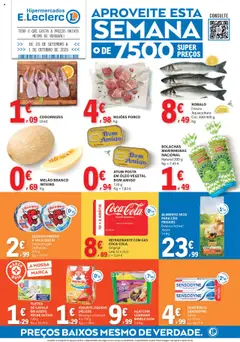 Pré-visualização do folheto da loja E.Leclerc válida a partir de 25/09/2025