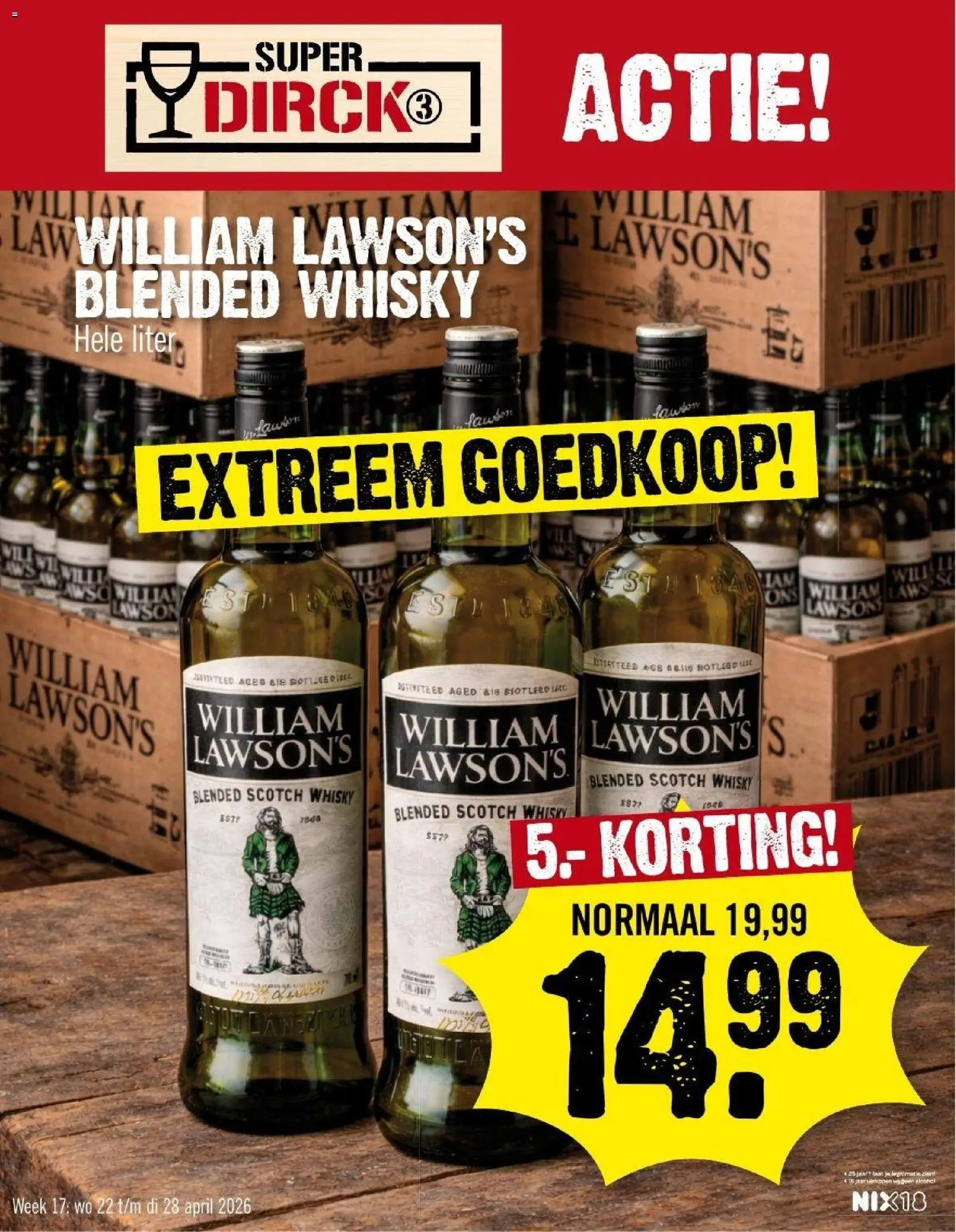 Voorbeeld van Dirk folder - Super Dirck 3 van winkel Dirk geldig vanaf 22-04-2026